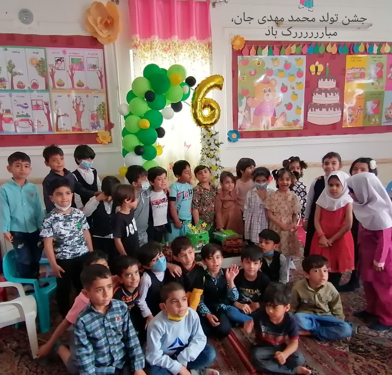 برگزاری جشن تولد نوآموزان عزیز